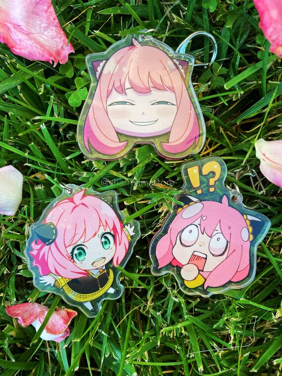 Spy X Family Anya Keychains Etsy UK