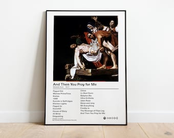 Westside Gunn - And Then You Pray for Me Album Poster/ Printable Poster / Album Cover Poster / Music Gift / Music Wall Decor / Album Art