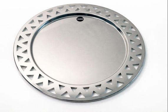 ALESSI デザイントレイ アレッシィ - ラウンドトレイ 48 cm - デザイナー キングコング - Etsy