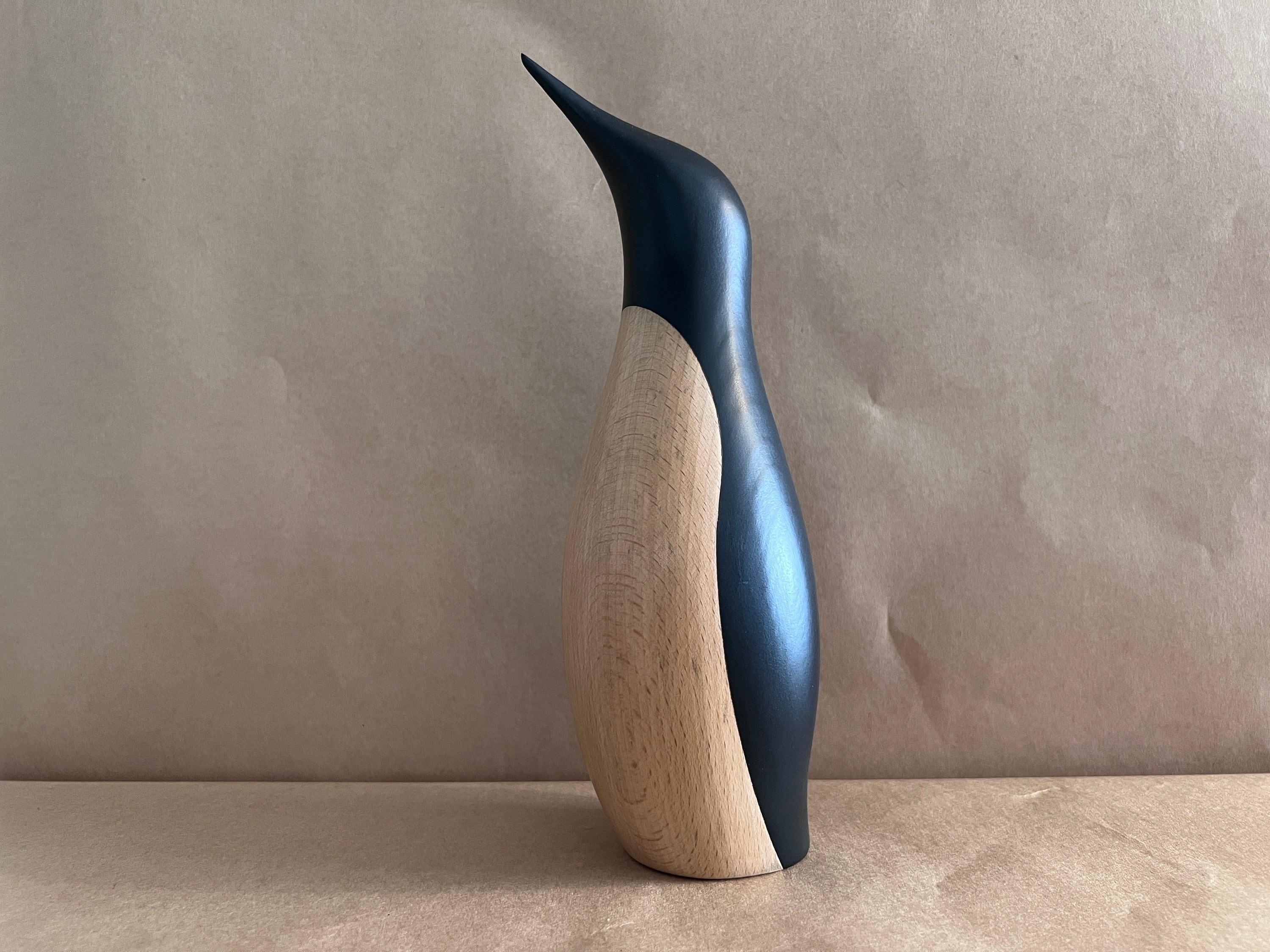 Architectmade Penguin Large in Beechwood | Designed by Bunde - Etsy