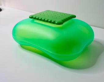 Alessi - Mary Biscuit Container Green - Design Stefano Giovannoni