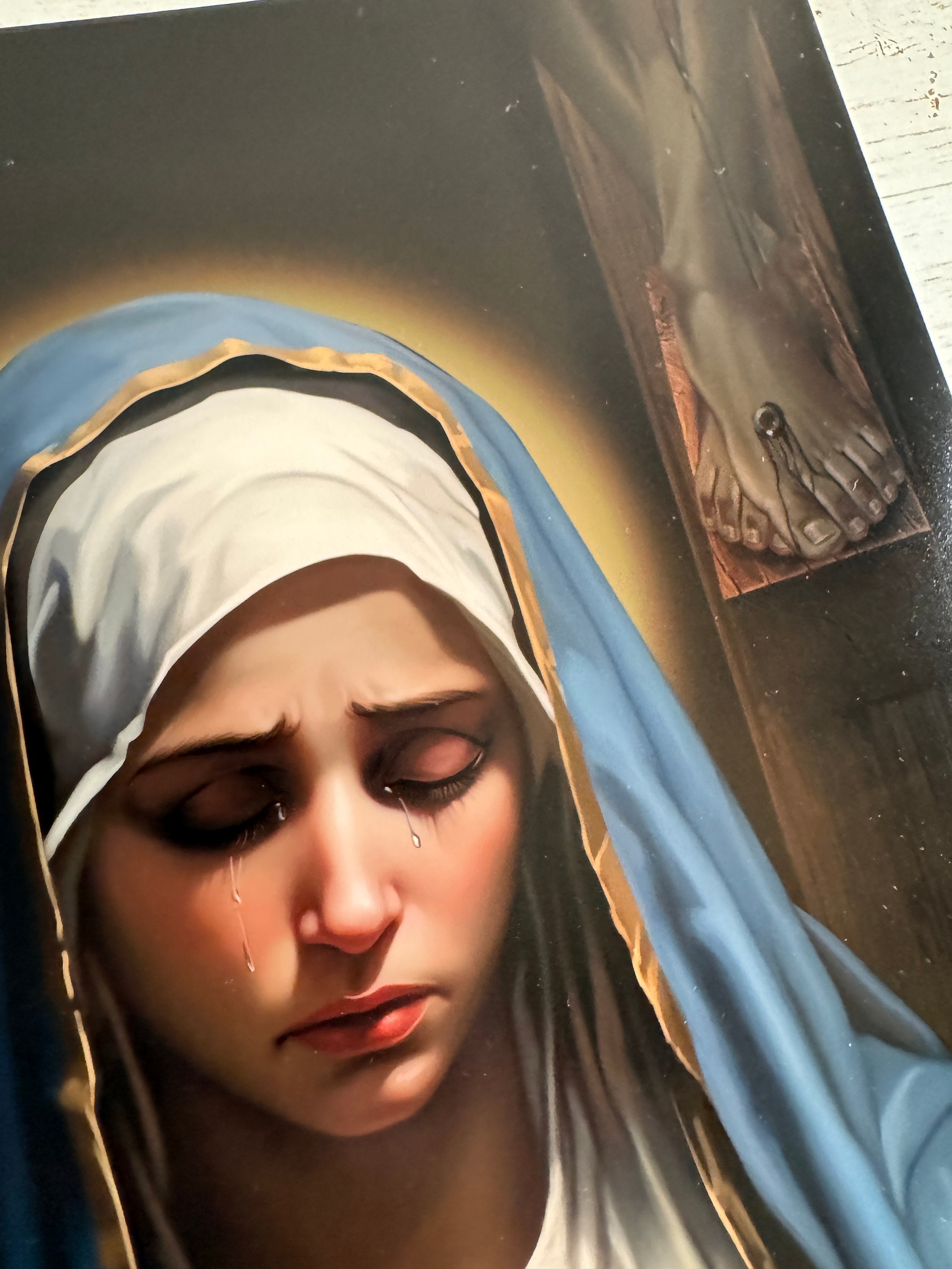 Our Lady of Sorrows Print | Catholic Art Print - Etsy