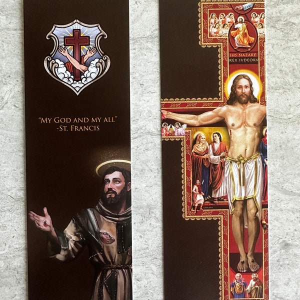 Catholic Bookmark | St Francis | San Damiano