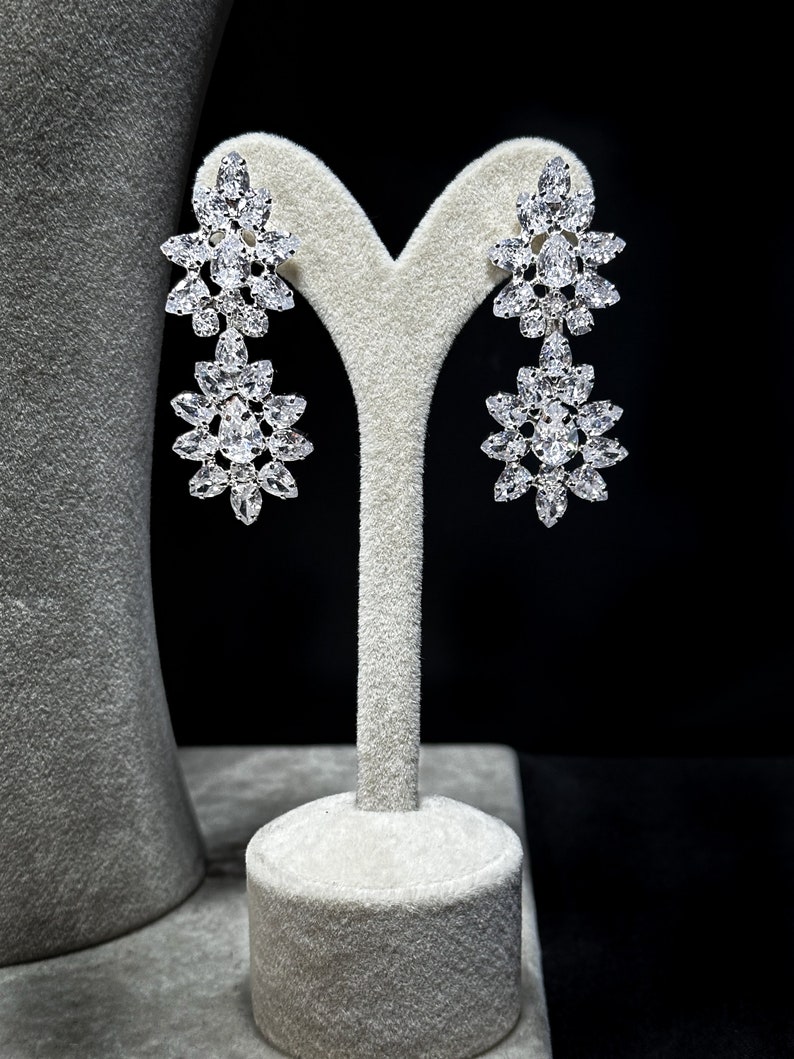 Shiny Zircon Bridal Jewelry Suit Womens Jewelry