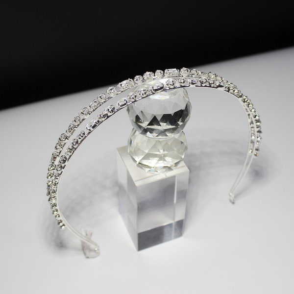 Bridal Headpiece - Bridal Hair Accessories - Swarovski Wedding Tiara - Crystal Wedding Headband - Bridal Hair Vine - Hair Jewelry