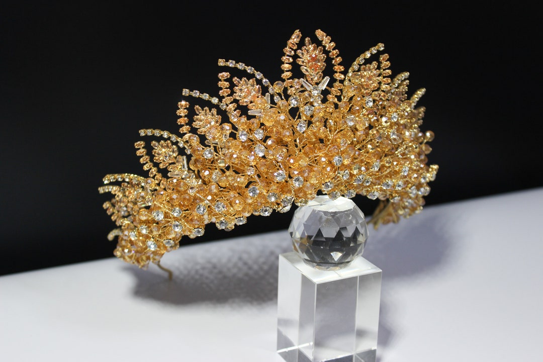 Luxury Zircon Bridal Tiara Crown for Women – Wedding & Party Headpiece