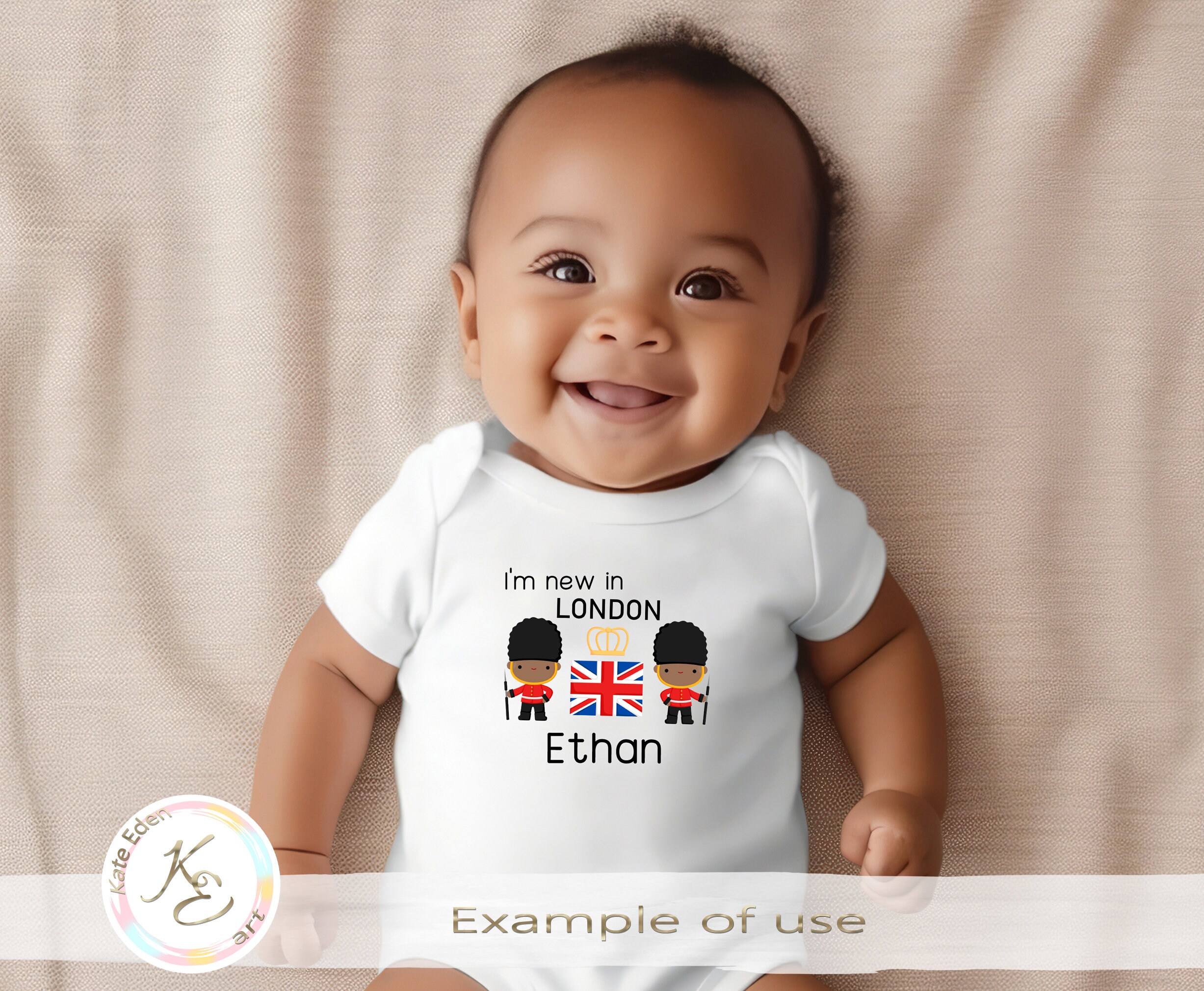 Cute London Guard Dark Skin PNG Download Keepsake London Etsy