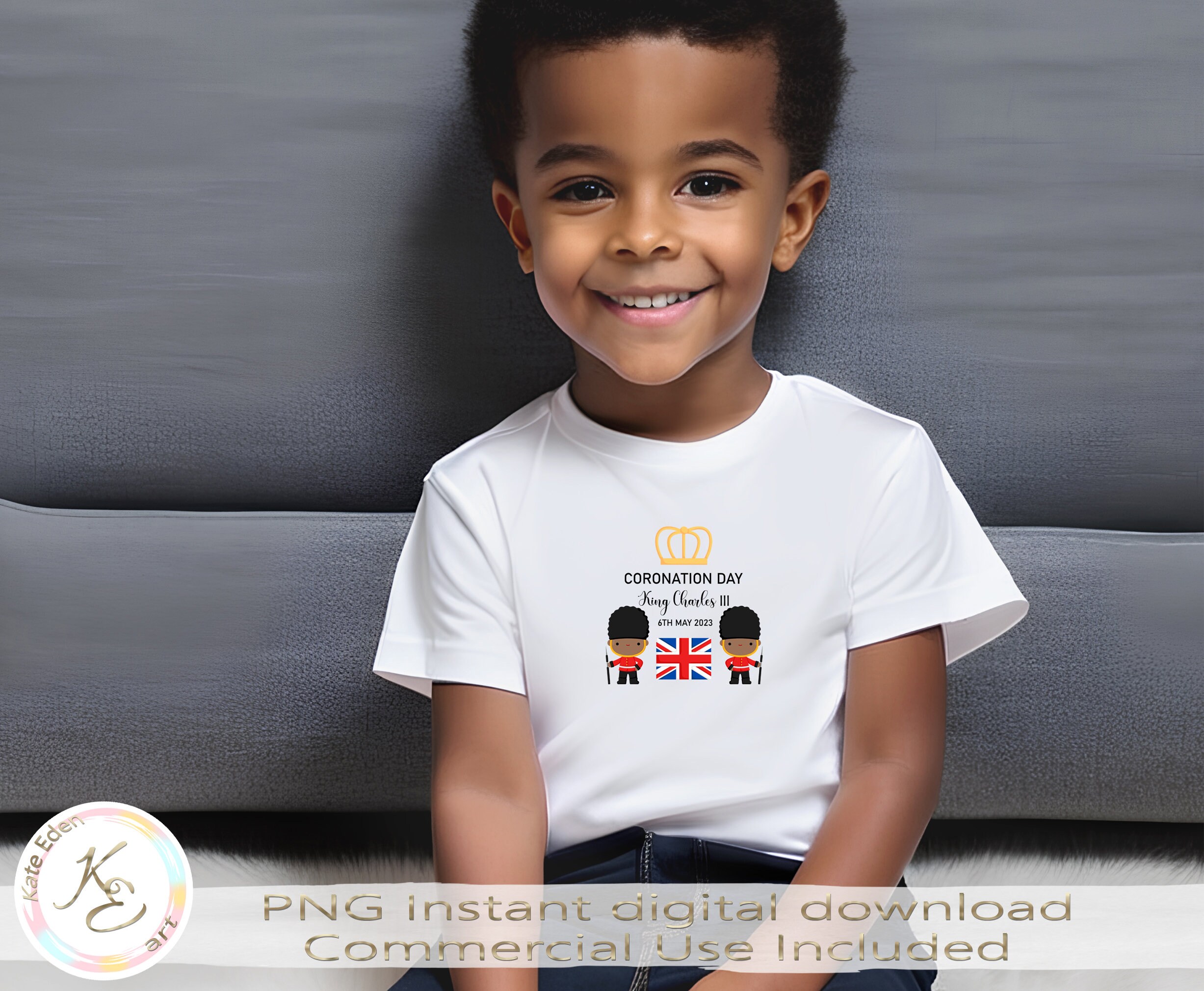 Coronation Day 2023 King Charles III PNG Cute London Guard Etsy Canada
