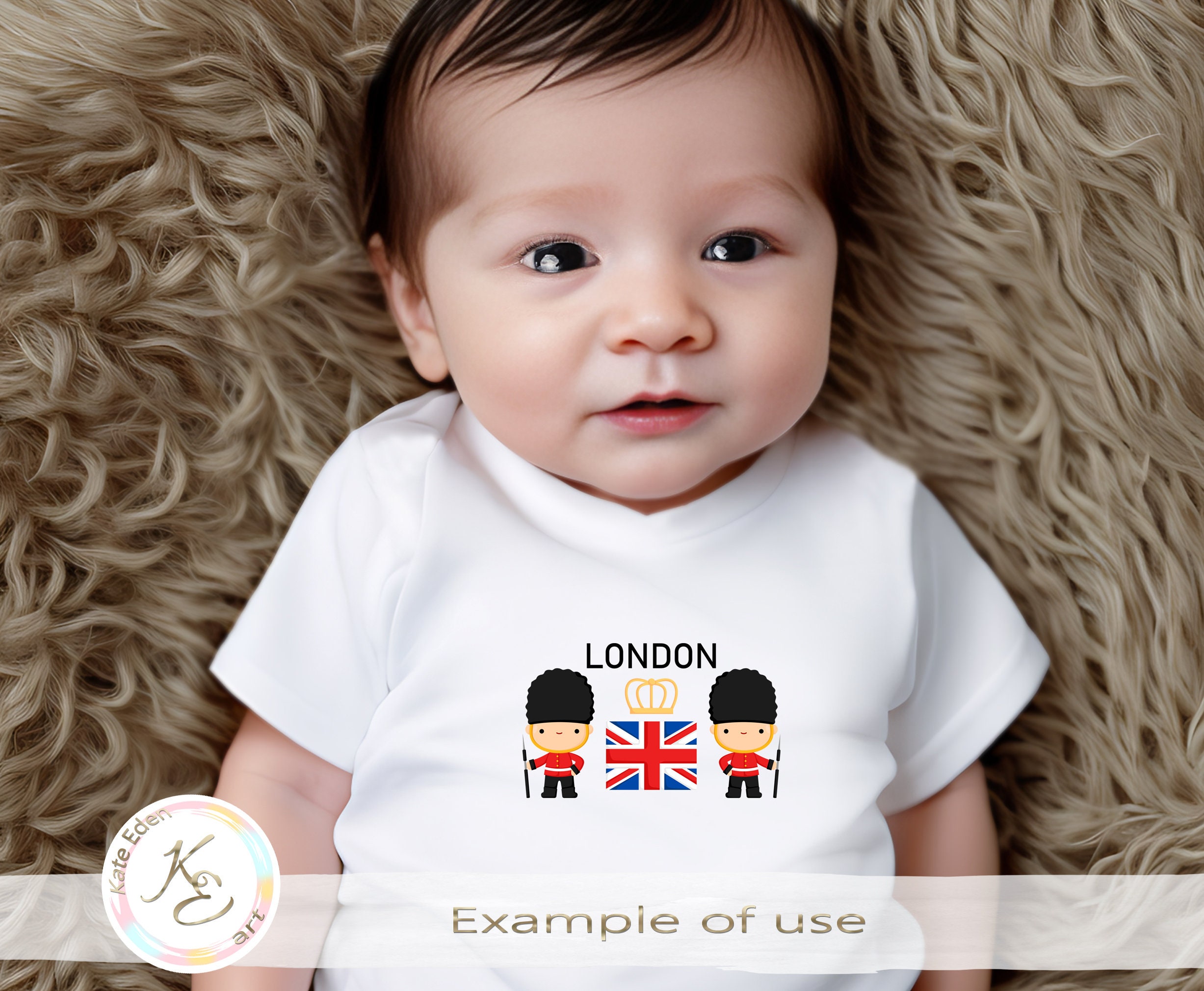 Cute London Guard PNG Instant Digital Download Keepsake Etsy
