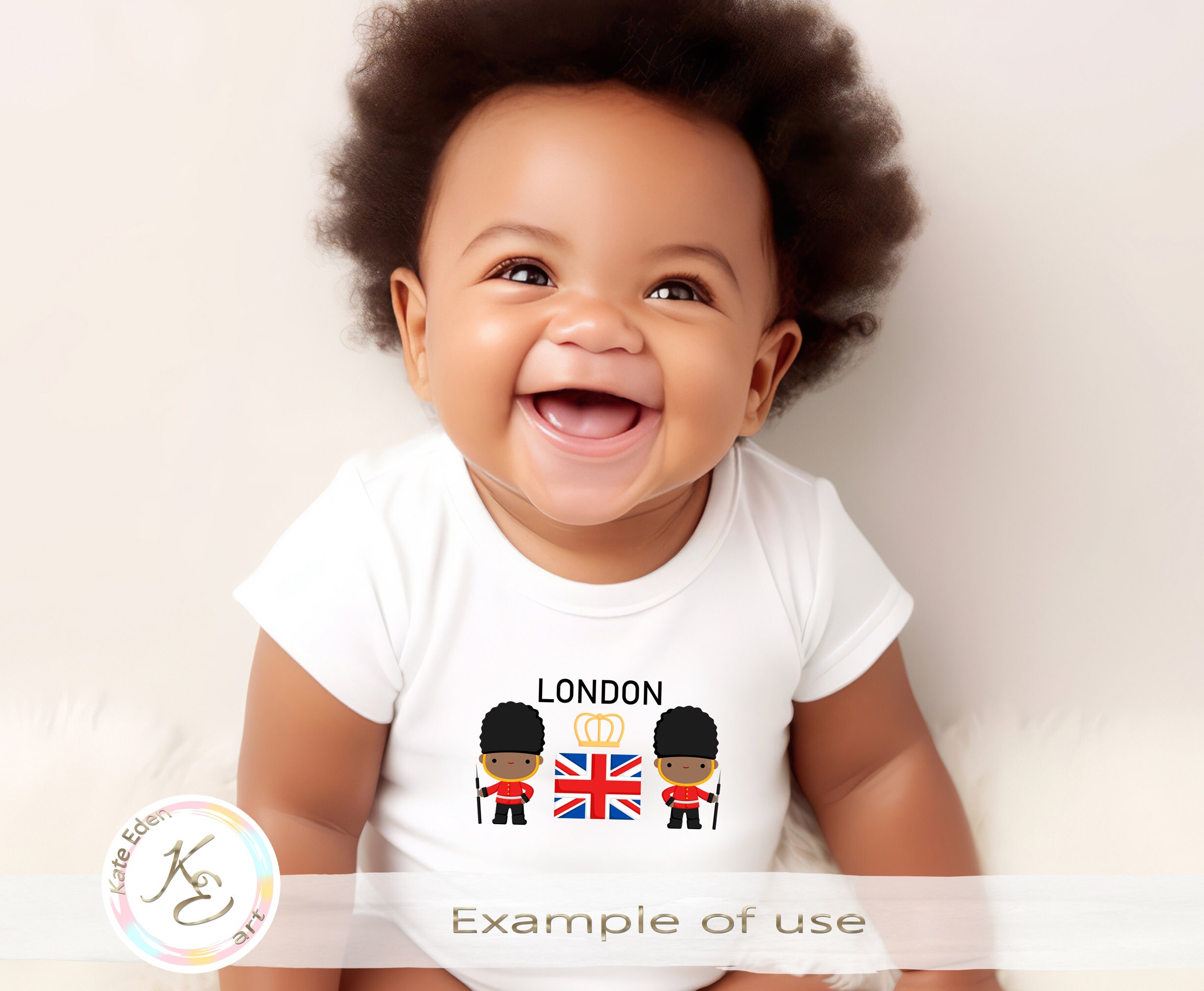 Cute London Guard Dark Skin PNG Download Keepsake London Etsy Australia