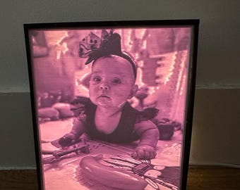 Personalised Lithophane Lightbox Gift