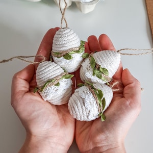 Ostereier zum aufhängen, Frühlingsdeko fürs Haus