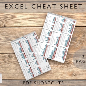 Microsoft Excel ショートカット | 印刷可能な Excel チート
