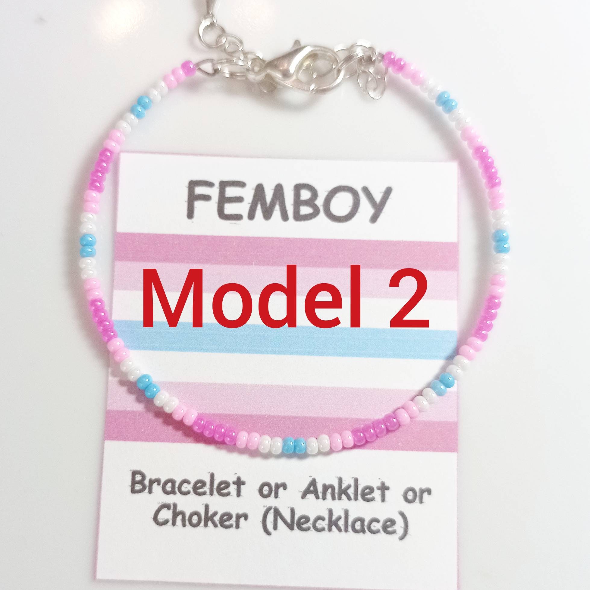 Femboy Bracelet Anklet Choker Necklace -  Denmark