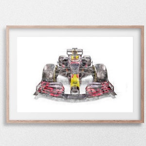 Red Bull Racing F1 Artwork. Digital Wall Art, Custom Artwork, Printable Digital Download, Multiple Sizes, Incl Samsung Frame TV Format, F1