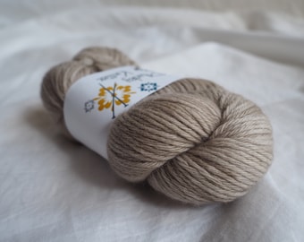 Pure Plucky Cashmere - Oatmeal - 6Ply - The Plucky Knitter