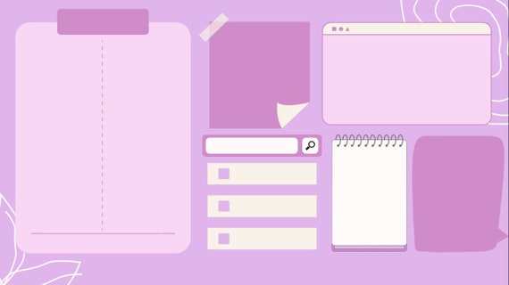 Lilac Desktop Wallpaper - Etsy UK