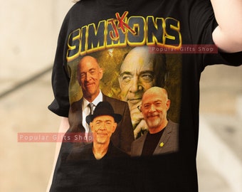 JK Simmons Vintage Unisex Shirt, Vintage JK Simmons TShirt Gift For Him and Her, Best JK Simmons- Express Shipping Available