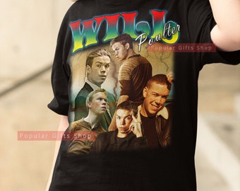 Will Poulter Vintage Unisex Shirt, Vintage Will Poulter TShirt Gift For Him and Her, Best Will Poulter- Express Shipping Available