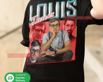 Louis Theroux Vintage Unisex Shirt, Vintage Louis Theroux TShirt Gift For Him and Her, Best Louis Theroux- Express Shipping Available