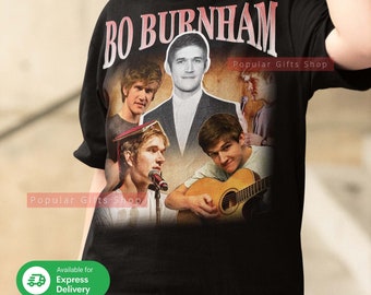 Bo Burnham Vintage Unisex T-shirt, Vintage Bo Burnham  Shirt Gift For Him and Her, Best Bo Burnham , Burnham- Express Shipping Available