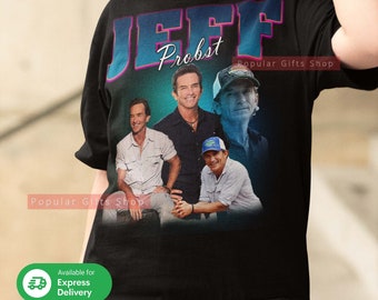 Jeff Probst Vintage Unisex Shirt, Vintage Jeff Probst TShirt Gift For Him and Her, Best Jeff Probst- Express Shipping Available