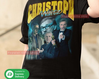 Camiseta unisex vintage de Christoph Waltz, camiseta vintage de Christoph Waltz, regalo para él y para ella, sudadera de Christoph - Envío exprés disponible
