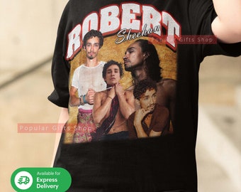 Robert Sheehan Vintage Unisex Shirt, Vintage Robert Sheehan TShirt Gift For Him and Her, Best Robert Sheehan- Express Shipping Available