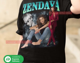 zendaya Vintage Unisex Shirt, Vintage zendaya TShirt Gift For Him and Her, Best zendaya , zendaya Fan Gift- Express Shipping Available