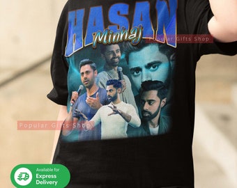 Hasan Minhaj Vintage Unisex Shirt, Vintage Hasan Minhaj Shirt Gift For Him and Her, Best Hasan Minhaj- Express Shipping Available