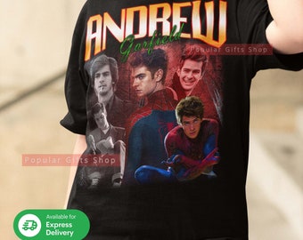 Andrew Garfield Vintage Unisex Shirt, Vintage Andrew Garfield Shirt Gift For Him and Her, Best Andrew Garfield- Express Shipping Available