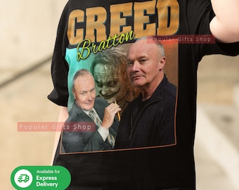 Creed Bratton Vintage Unisex Shirt,  Vintage Creed Bratton TShirt Gift For Him and Her, Best Creed Bratton- Express Shipping Available