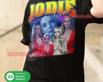 Jodie Comer Vintage Unisex Shirt, Vintage Jodie Comer TShirt Gift For Him and Her, Jodie Comer SweatShirt - Express Shipping Available
