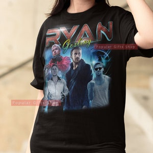 Ryan Gosling Vintage Unisex Shirt, Vintage Ryan Goslingr TShirt Gift For Him and Her, Best Ryan Gosling- Express Shipping Available