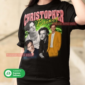 Christopher Briney Vintage Unisex Shirt, Vintage Christopher Briney TShirt Gift For Him and Her, Best Briney- Express Shipping Available
