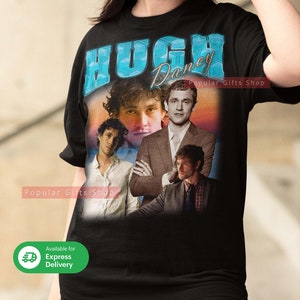 Hugh Dancy Vintage Unisex Shirt, Vintage Hugh Dancy TShirt Gift For Him and Her, Hugh Dancy Sweatshirt - Express Shipping Available