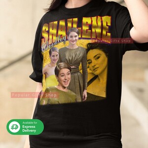 Shailene Woodley Vintage Unisex Shirt-Vintage Shailene Shirt Geschenk für Sie und Ihn, Shailene Woodley Sweatshirt - Express Versand verfügbar