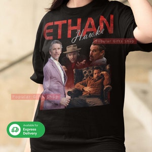Ethan Hawke Vintage Unisex Shirt, Vintage Ethan Hawke  TShirt Gift For Him and Her, Best Ethan Hawke- Express Shipping Available