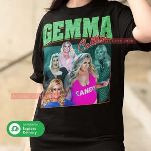 Gemma Collins Vintage Unisex Shirt, Vintage Gemma Collins TShirt Gift For Him and Her, Best Gemma Collins- Express Shipping Available