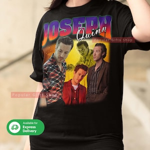 Joseph Quinn Vintage Unisex Shirt, Vintage Joseph Quinn TShirt Gift For Him and Her, Best Joseph Quinn- Express Shipping Available