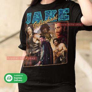 Jake Gyllenhaal Vintage Unisex Shirt, Vintage Jake Gyllenhaal TShirt Gift For Him & Her, Gyllenhaal SweatShirt- Express Shipping Available