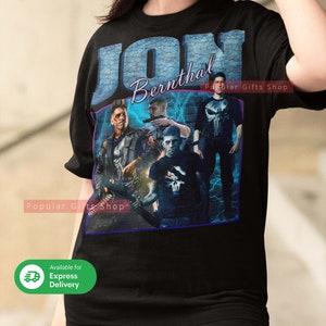 Jon Bernthal Vintage Unisex Shirt, Vintage Jon Berntha TShirt Gift For Him and Her, Best Jon Berntha- Express Shipping Available