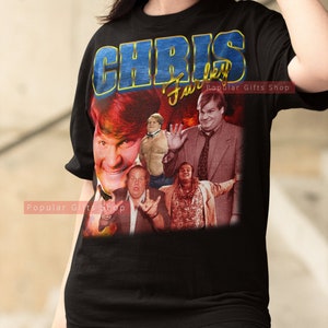 Chris Farley Vintage Unisex Shirt, Vintage Chris Farley TShirt Gift For Him and Her, Best Chris Farley- Express Shipping Available