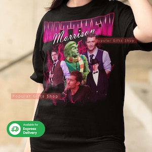 Matthew Morrison Vintage Unisex Shirt, Vintage Matthew Morrison TShirt Gift For Him and Her, Best Matthew Morrison