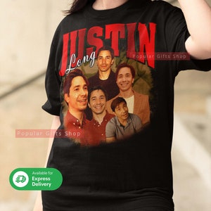 Justin Long Vintage Unisex Shirt, Vintage Justin Long TShirt Gift For Him and Her, Best Justin Long- Express Shipping Available