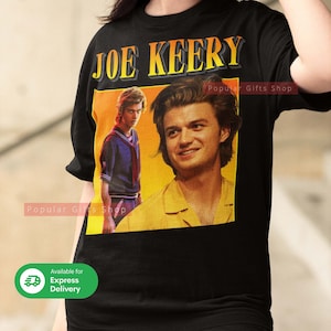 Joe Keery Vintage Unisex Shirt, Vintage Joe Keery Shirt Gift For Him and Her, Best Joe Keery- Express Shipping Available
