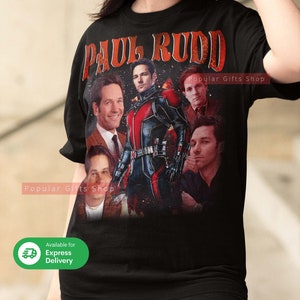 Paul Rudd vintage unisex shirt, vintage Paul Rudd shirt cadeau voor hem en haar, beste Paul Rudd sweater cadeau - expresverzending beschikbaar