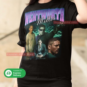 Wentworth Miller Vintage Unisex Shirt, Vintage Wentworth Miller TShirt Gift For Him & Her, Wentworth Miller - Express Shipping Available