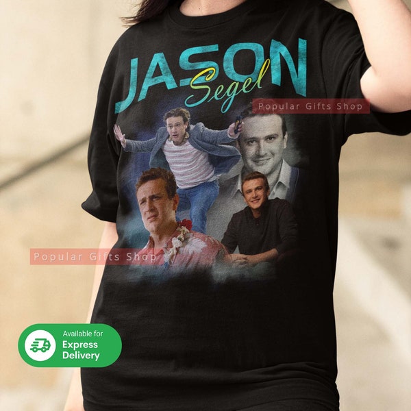 Jason Segel Vintage Unisex Shirt, Vintage Jason Segel TShirt Gift For Him and Her, Best Jason Segel- Express Shipping Available