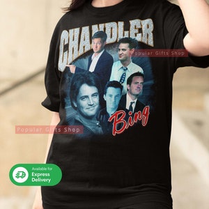 Matthew Perry Vintage Unisex Shirt, Vintage Matthew Perry TShirt Gift For Him and Her, Best Matthew Perry- Express Shipping Available
